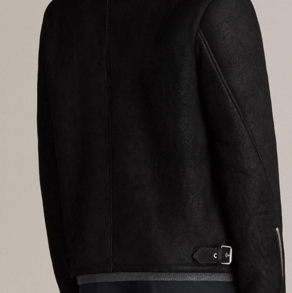Shearling jacket Allsaints - Picture 5 of 5
